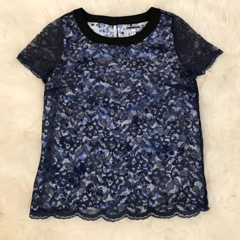 Blue Express Top